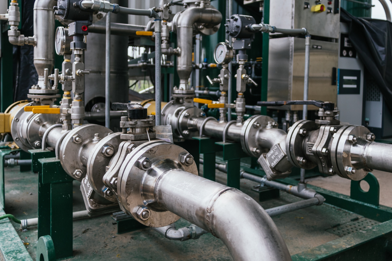 Industrial energy infrastructure and pipeline systems